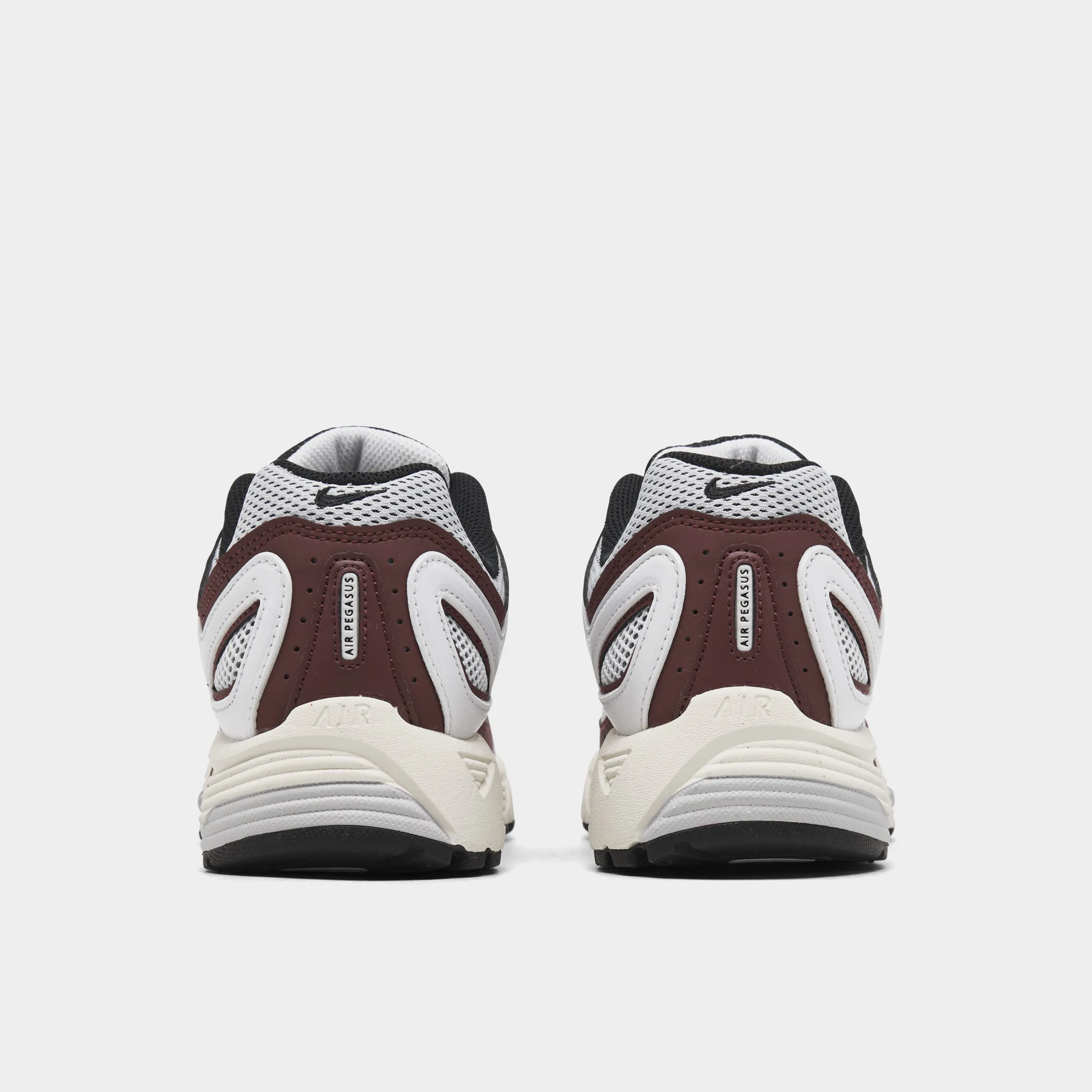 Nike Women's Air Pegasus 2005 Dark Team Red / White - Black Walk Safe ground grip