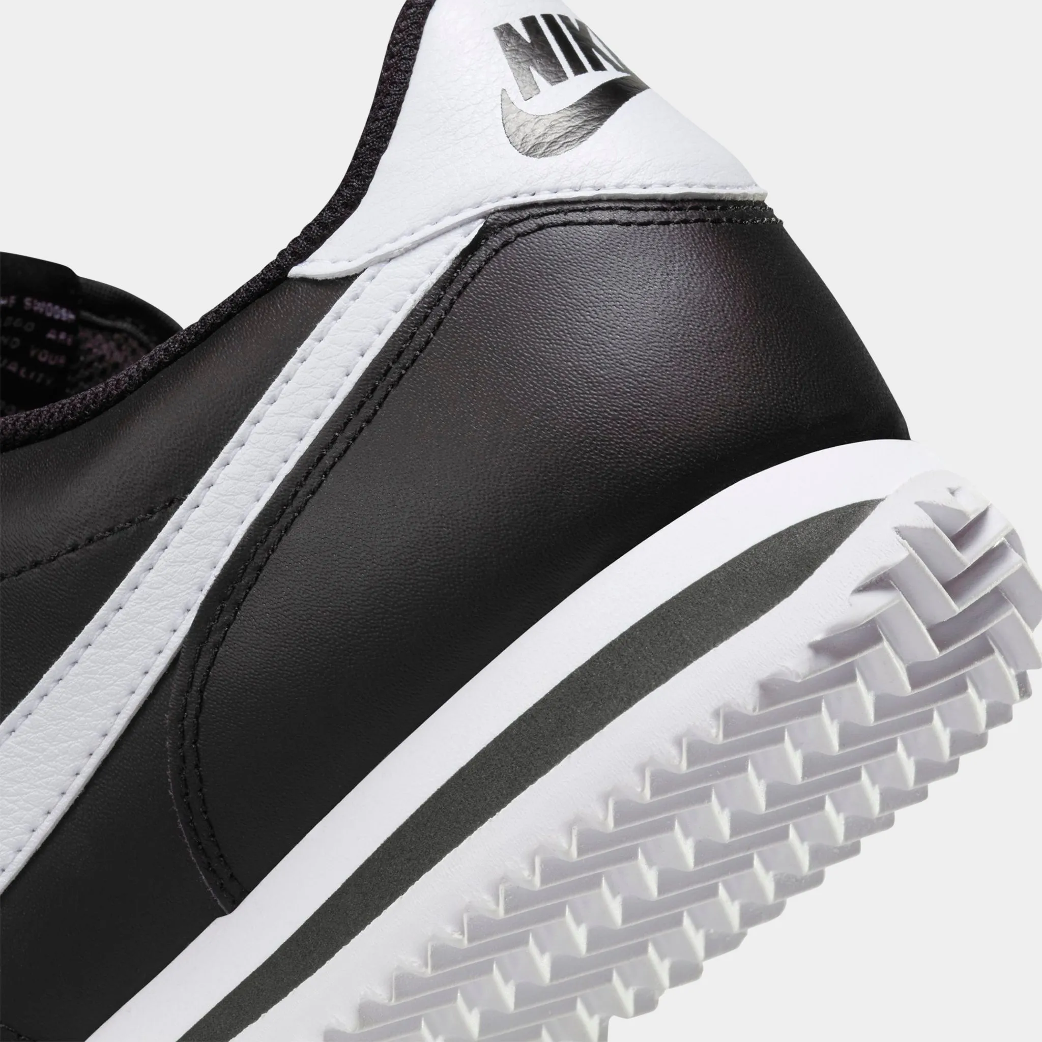 Nike Women's Cortez Black / White Removable Footbed System