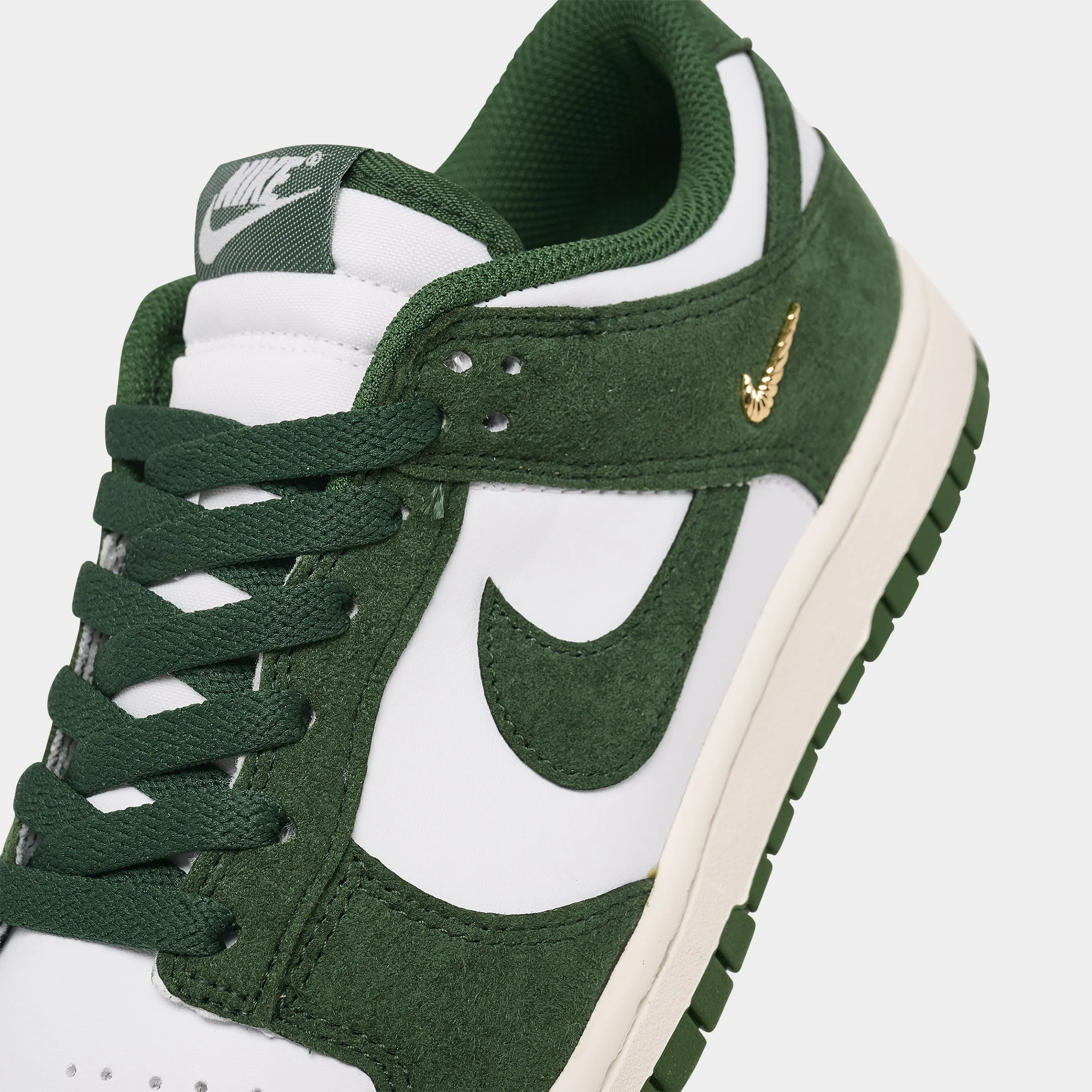 Nike Women's Dunk Low Summit White / Gorge Green - Sail Quick Adjustment Foam Flex
