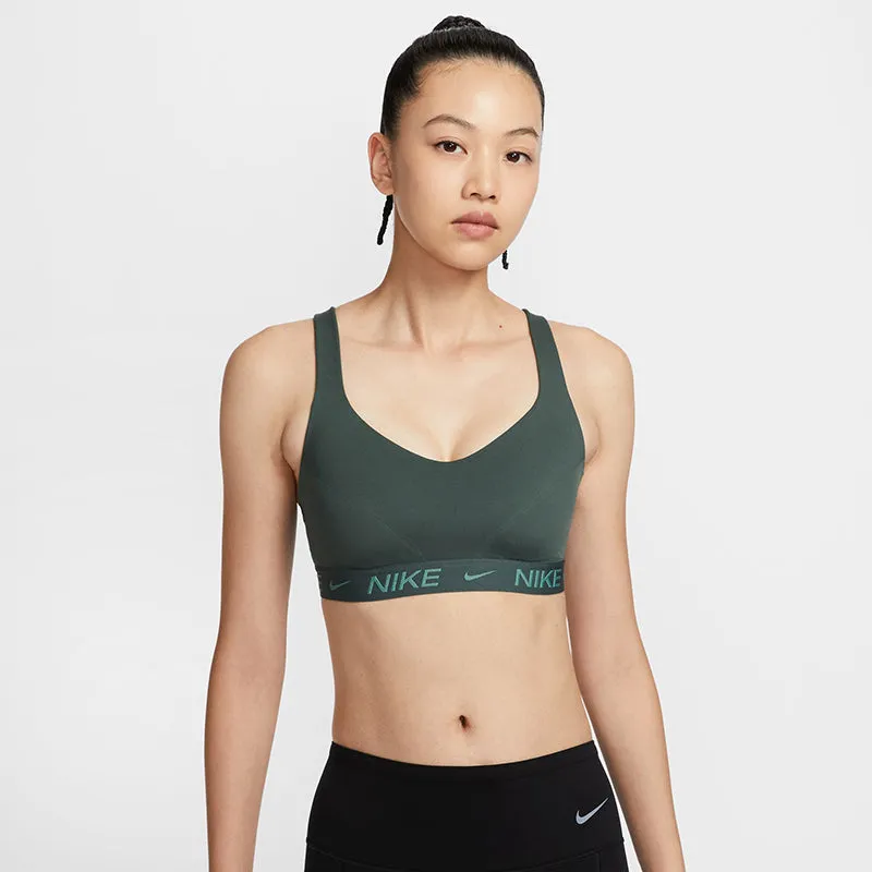 Nike Women's Indy High Support Padded Adjustable Sports Bra Water resistant upper