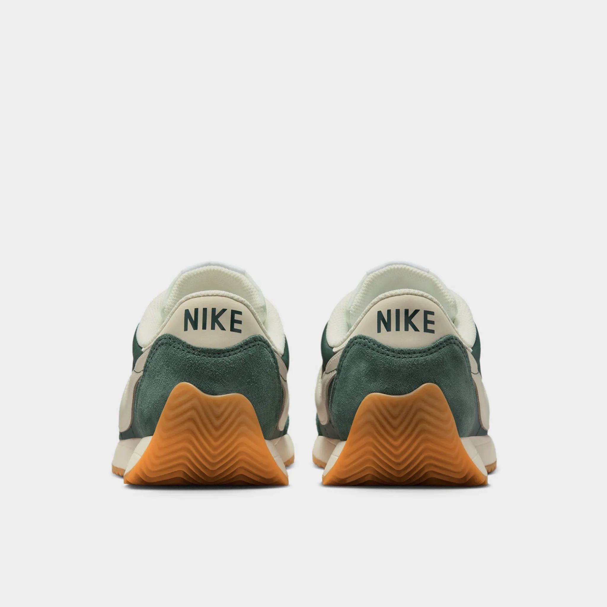 Traction Optimized Grip Contoured Footbed Design Nike Women's Pacific Vintage Green / Pale Ivory - Gum Light Brown