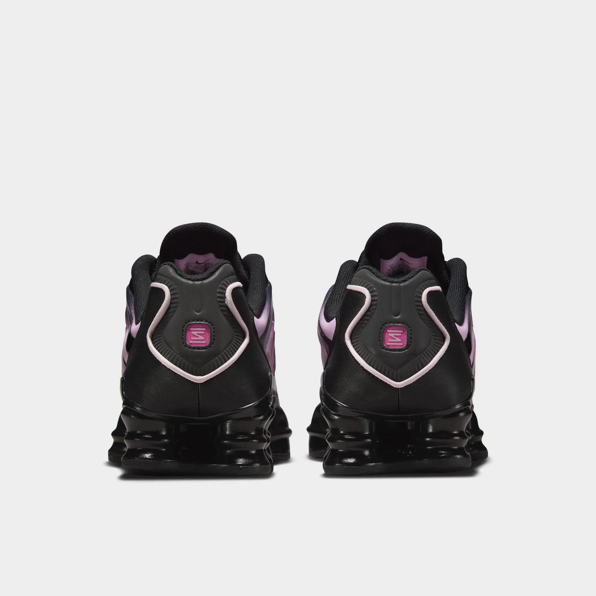 Low Support ScratchResistant Nike Women's Shox TL Black / Black - Playful Pink