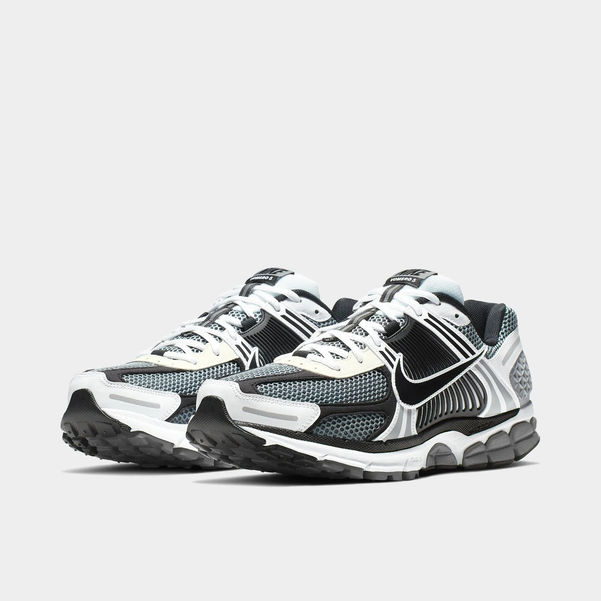 Smooth Leather Seamless Fit Nike Zoom Vomero 5 SE SP Dark Grey / Black - White