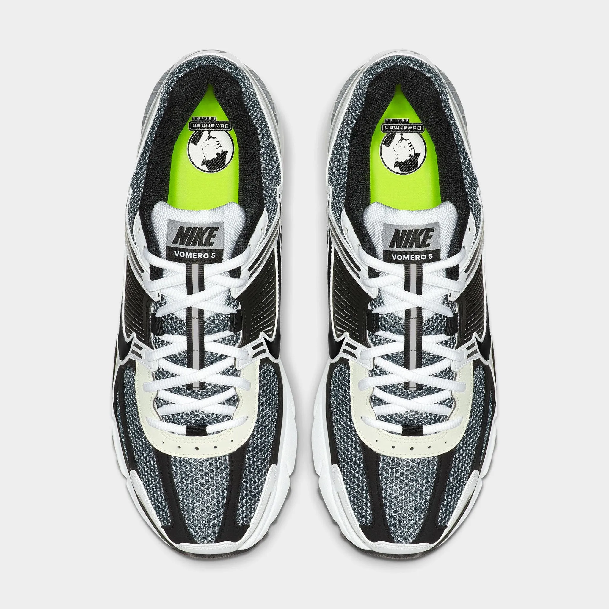 Nike Zoom Vomero 5 SE SP Dark Grey / Black - White Sock Like Collar Seamless construction