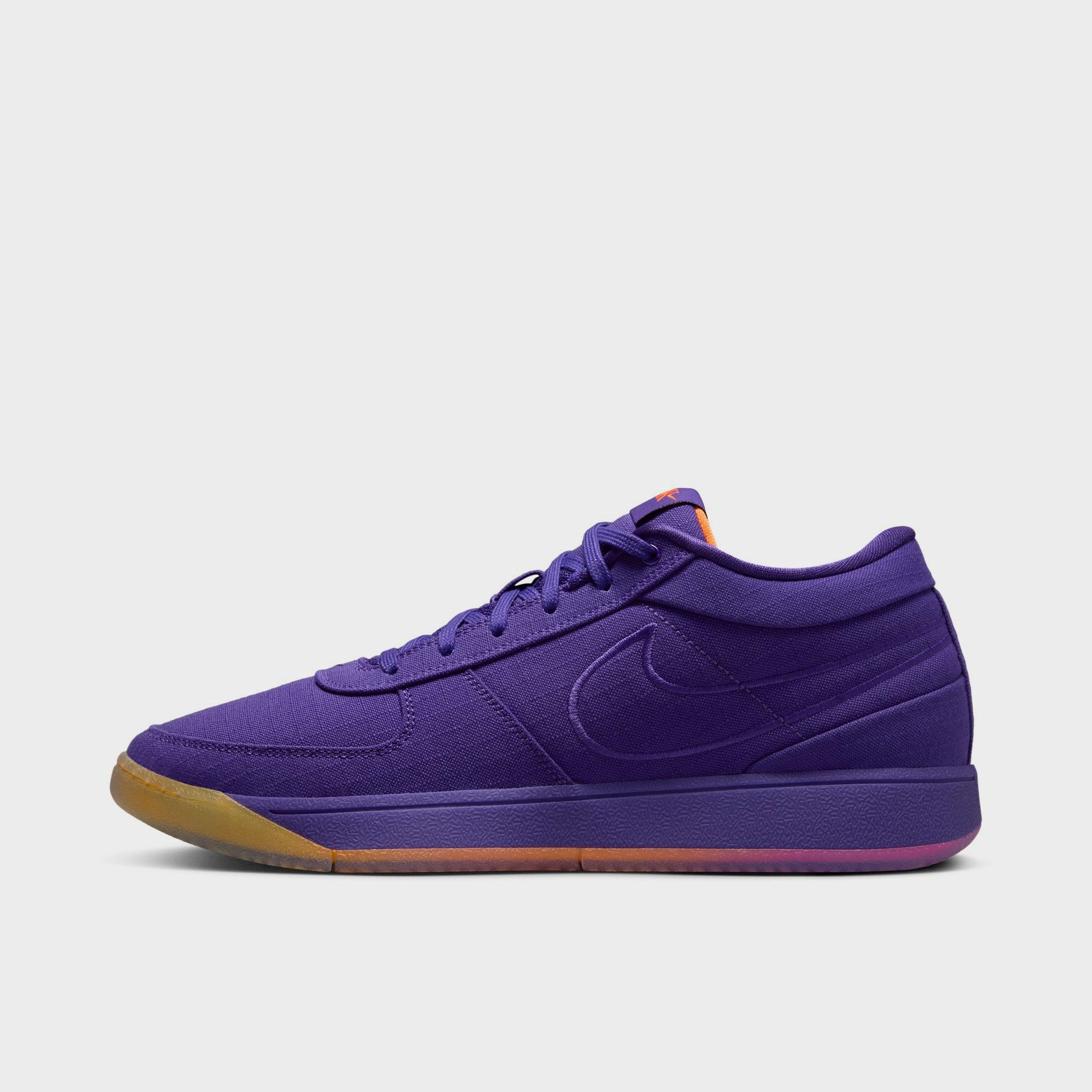Nike Book 1 Court Purple / Total Orange - Taupe Grey Adaptive Shape Water Resistant Technology