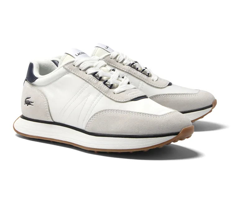 LaceUp Streamlined Men's Lacoste L-Spin 123 1 SMA (White/Navy)