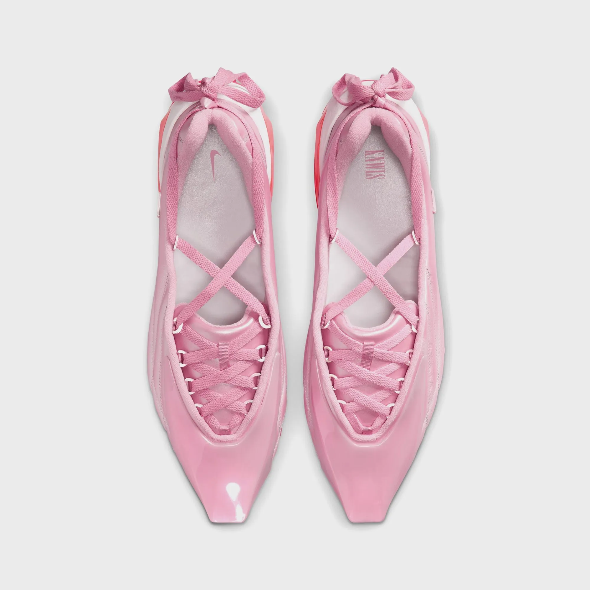 Comfort Leather Stacked Heel Nike x KNWLS WMNS Air Max Muse - Elemental Pink / Red