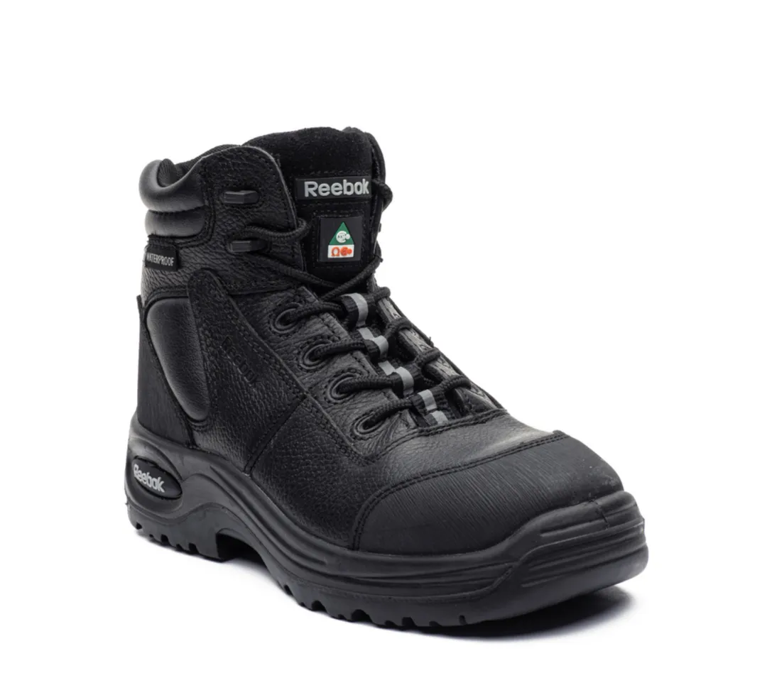 Waterproof City Walking Trainex Men's 6" Composite Toe Leather Work Boots RB6765 XL Sizes
