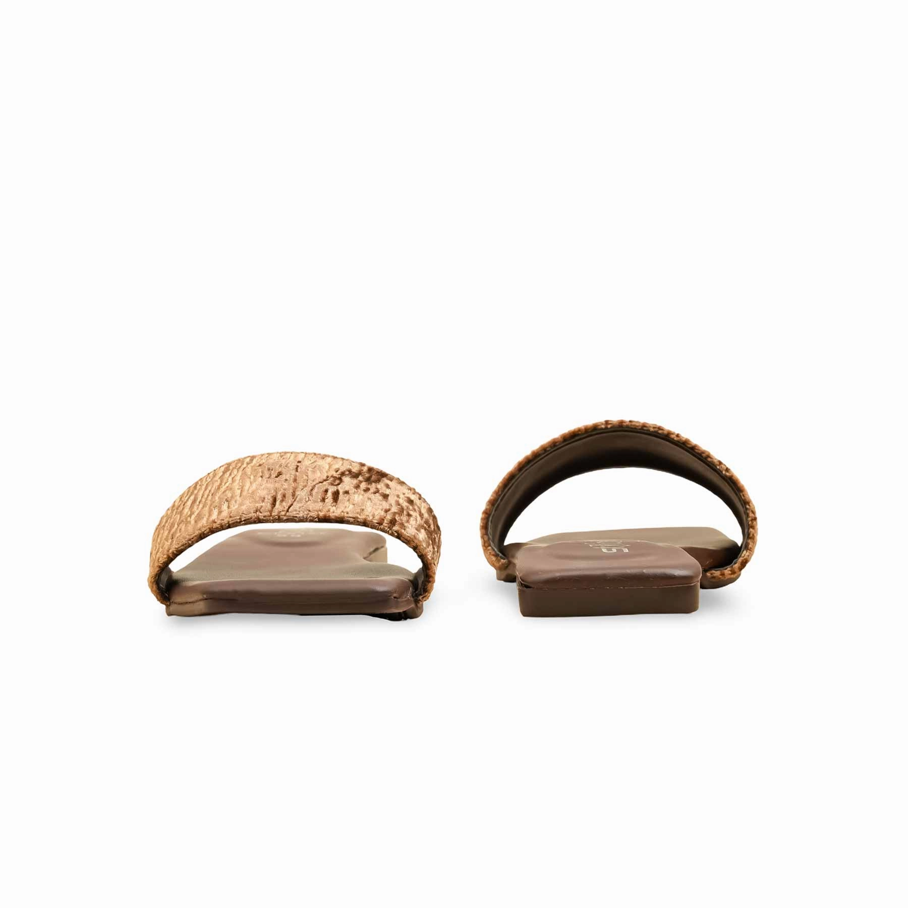 Ocean Mood Club Glow Brown Casual Slipper For Women CL2127