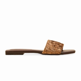 Brown Casual Slipper For Women CL2127 Cozy Shoes