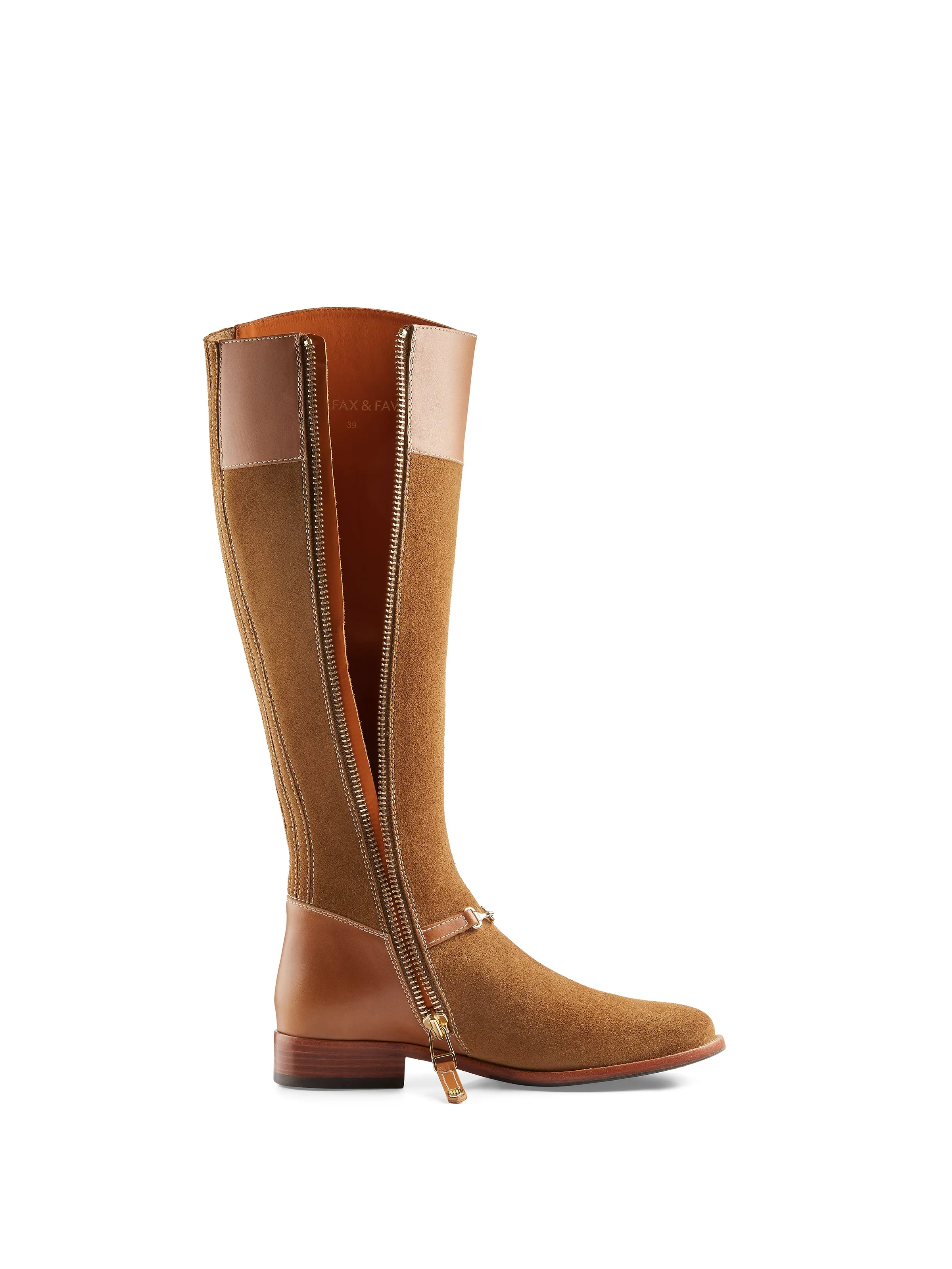 Octavia (Regular Fit) - Tan Suede Quick Wear