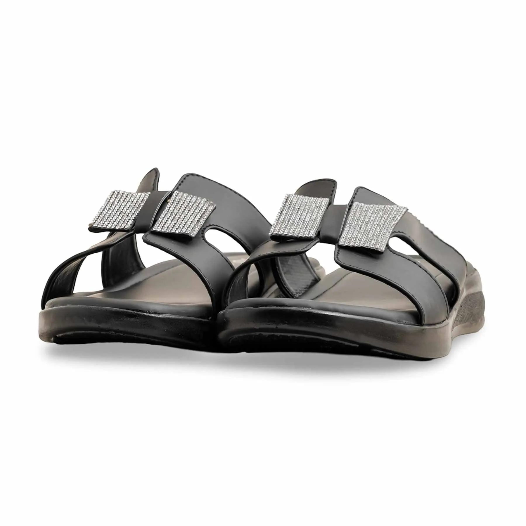 Sea Path Black Formal Slipper LPU705