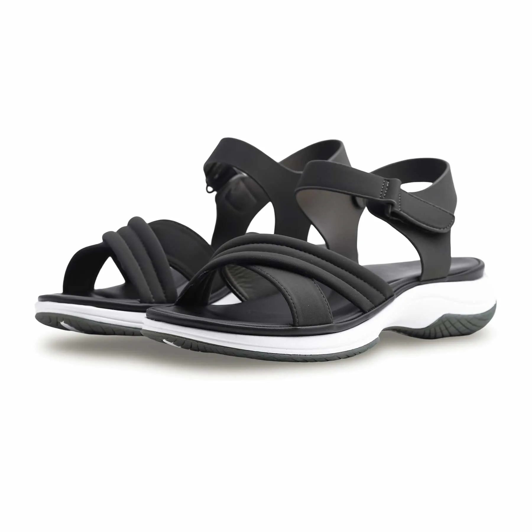 Flawless Step Spring Glow Olive Formal Sandal for Ladies PU0352