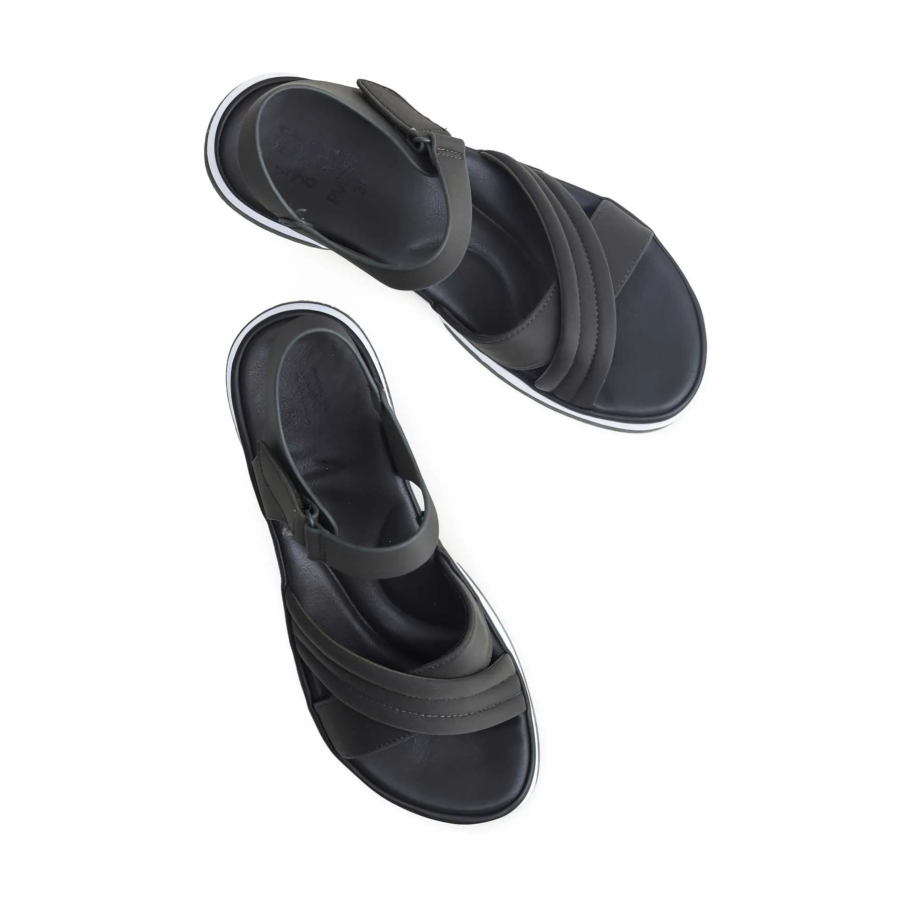 Olive Formal Sandal for Ladies PU0352 Wedding guest Sleek Glamour