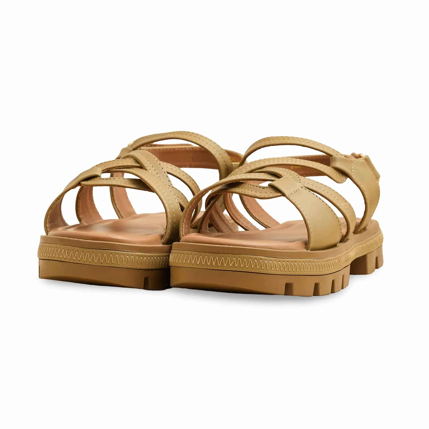 Olive Formal Sandal PU0605 All-Purpose Footwear Bus stop