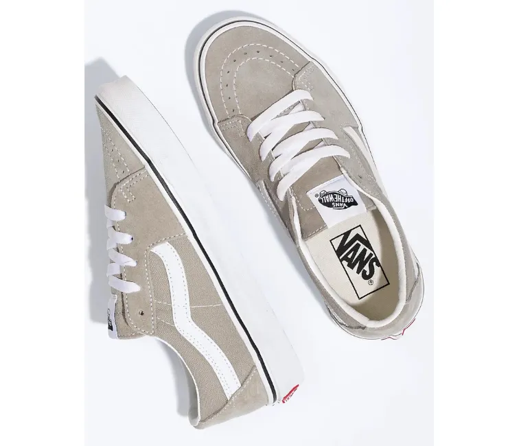 Vans Sk8-Low Unisex (Cobblestone Grey) Internal Sling Textured Insole
