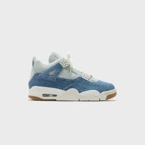 Torsional Rigidity Bar Jordan WMNS Air Jordan 4 Retro - Tex Sail / Sail Gum / Light Brown / Worn Blue