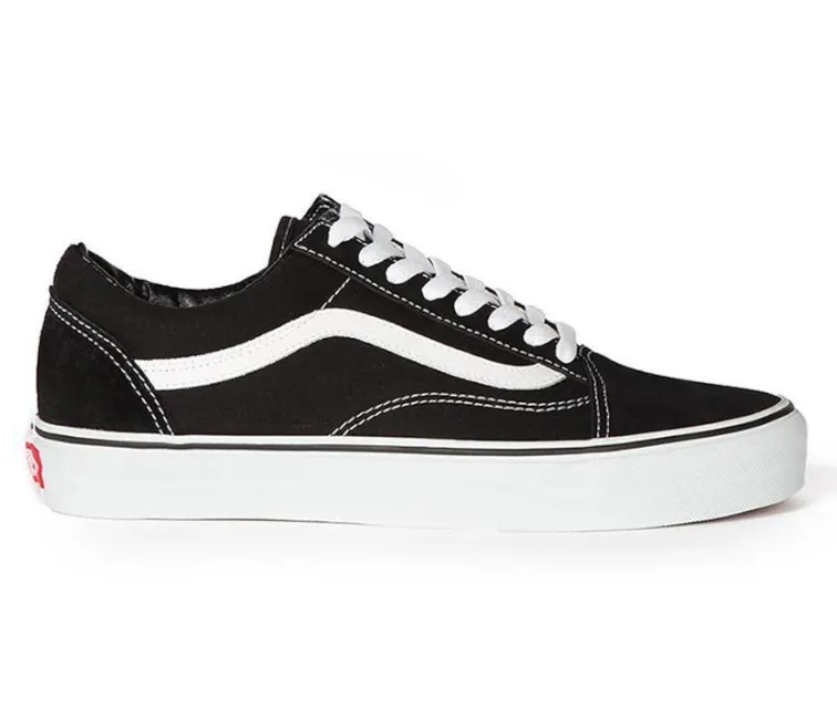 GoodGrip Micro Grip Tread Pattern Vans Old Skool Unisex (Black/White)