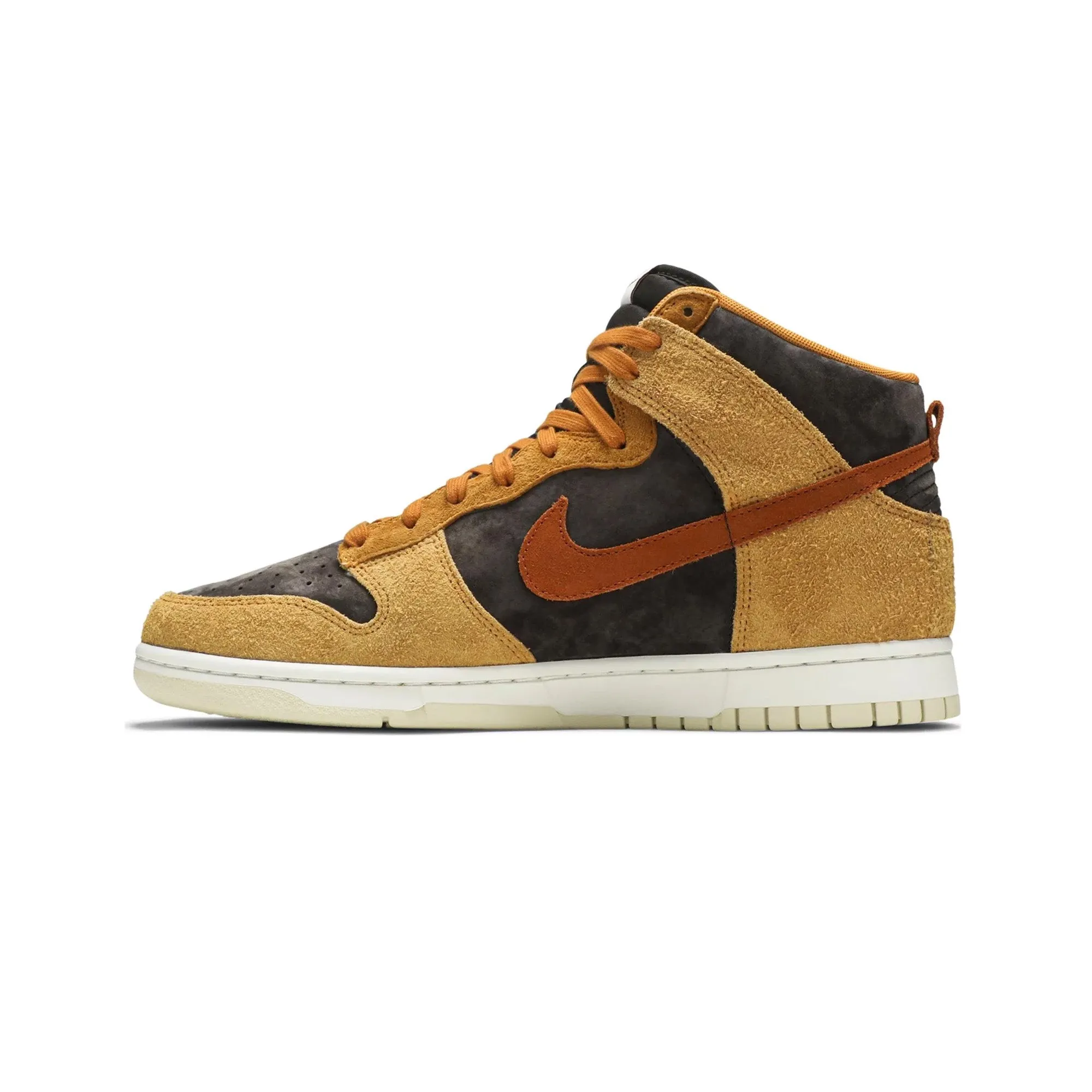 Nike Dunk High PRM 'Dark Russet' (2021) Pressure Mapped Outsole Breathable Feel