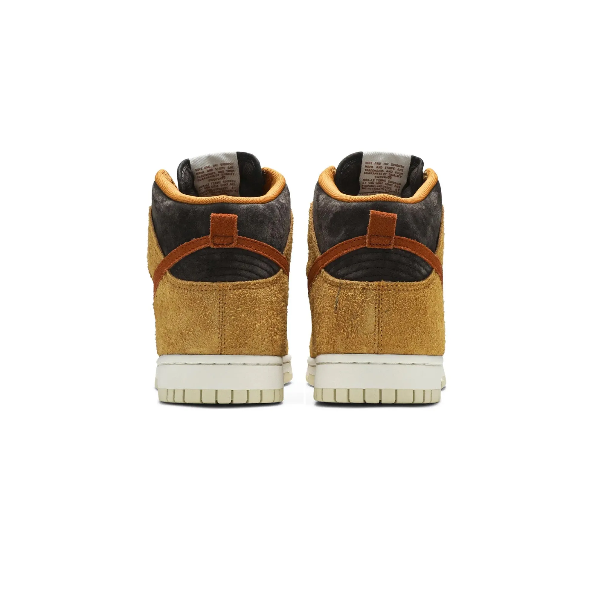 Gel Cushioning Balanced Zone Nike Dunk High PRM 'Dark Russet' (2021)