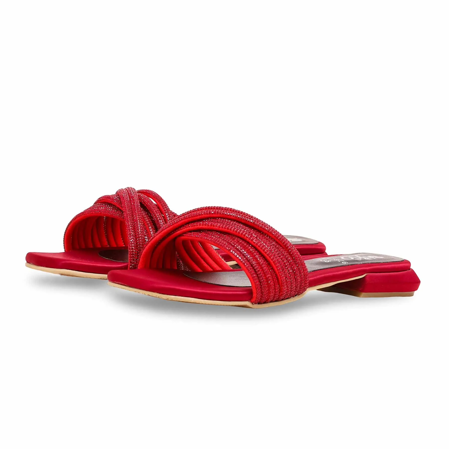Gala Night Red Fancy Slipper FN7826