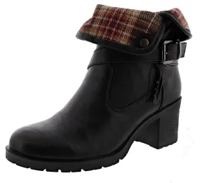Patricia Steppe Side Zip Closure Boots Women's Urban Fashion Step Easy