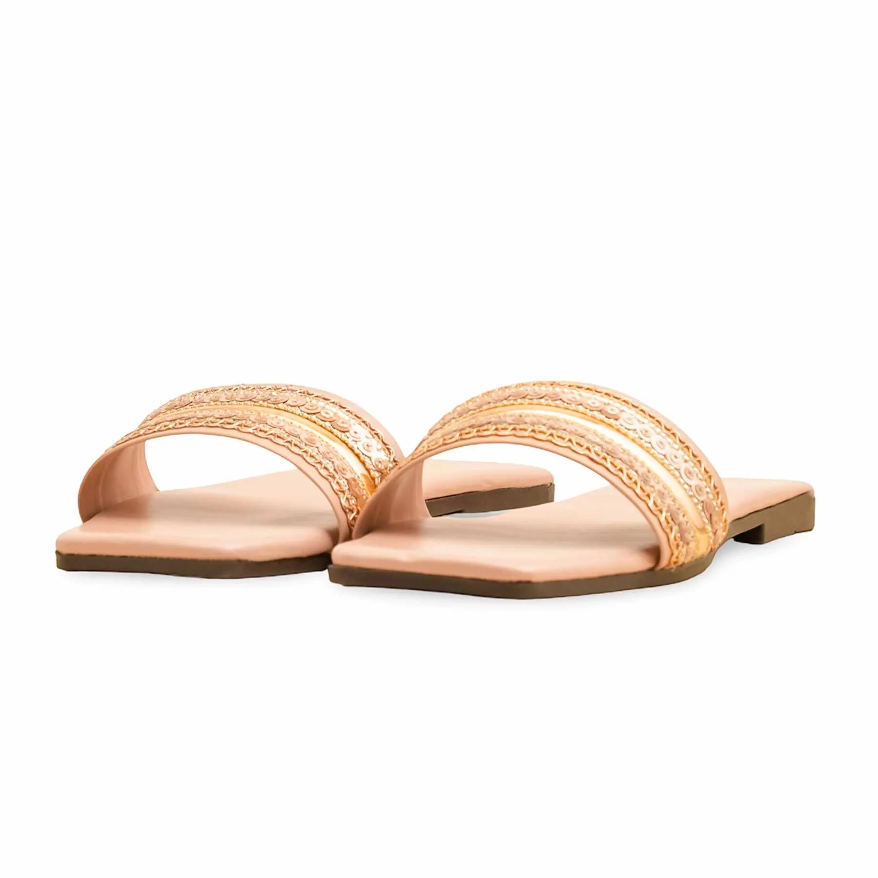 Peach Casual Slipper CL2137 Sale Glow