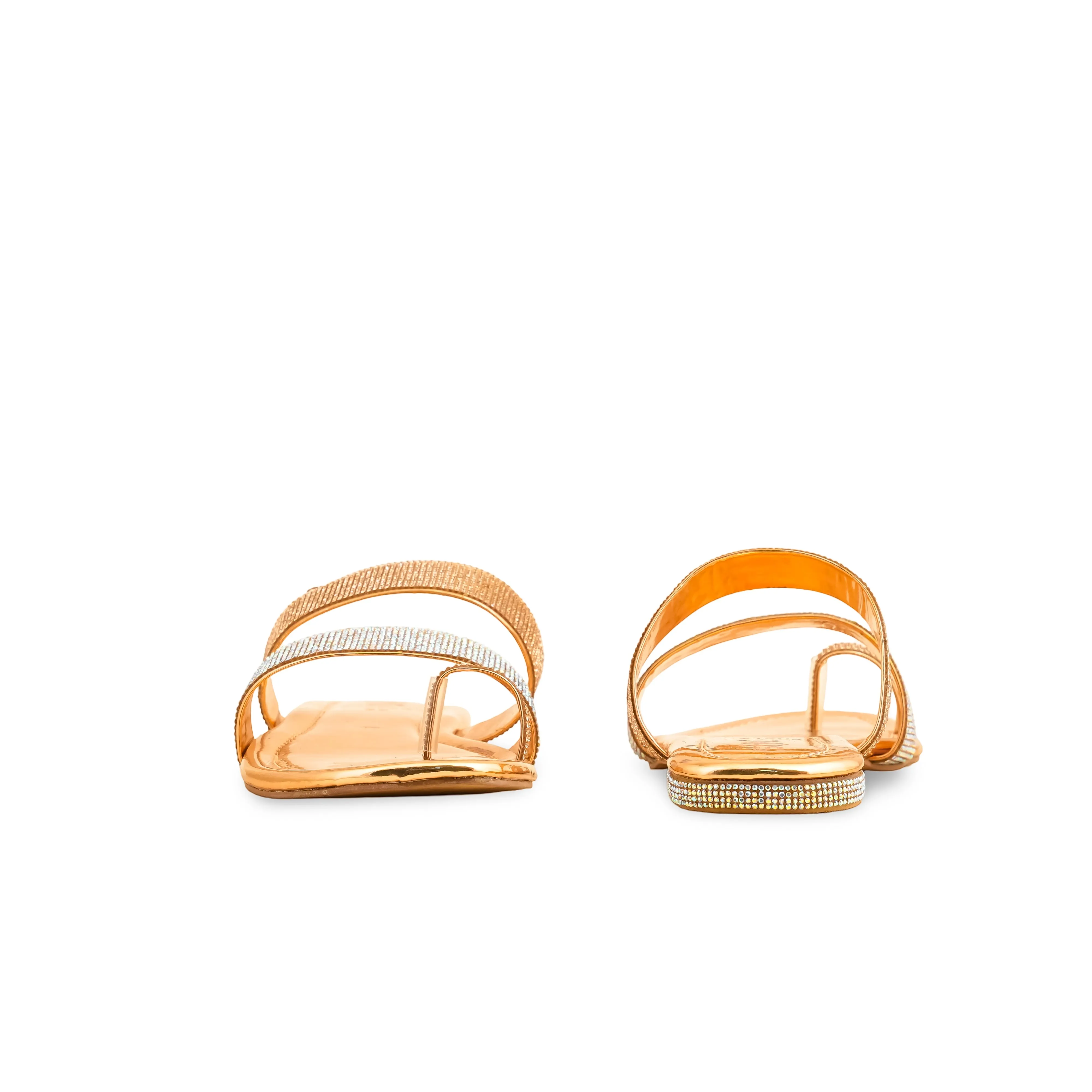 Peach Fancy Chappal For Women FN0798 Breathable Flats