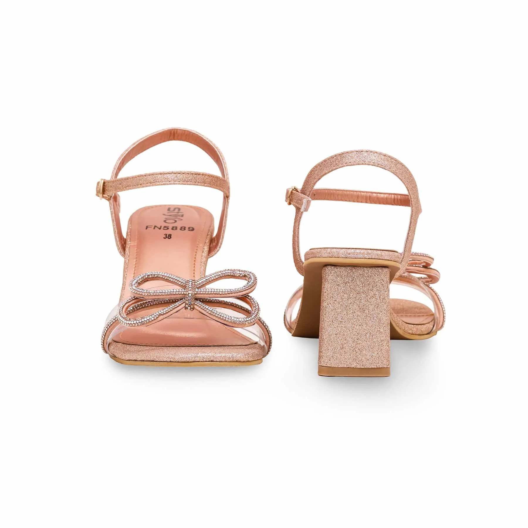 Stable Spark Water Safe Peach Fancy Sandal FN5889