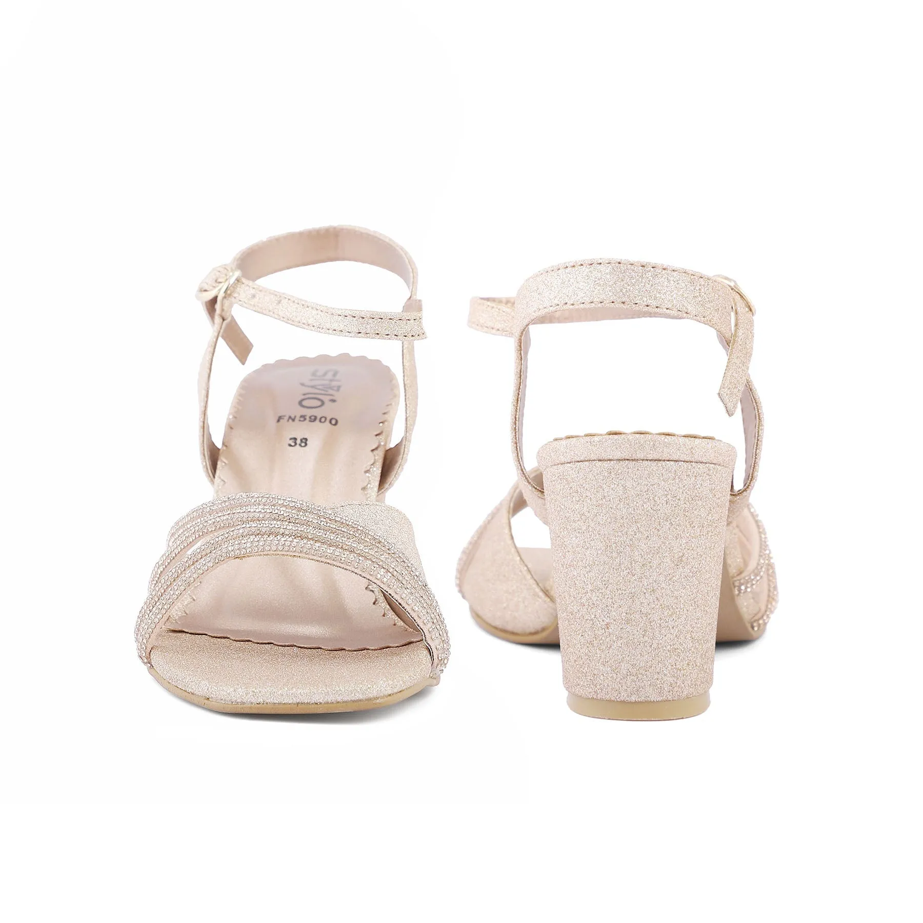 Cold Guard Toe Cap Peach Fancy Sandal FN5900