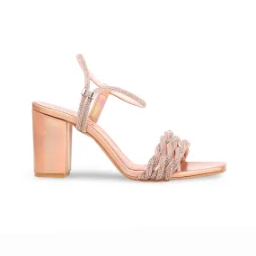 Peach Fancy Sandal FN5907 Formal Wear Party Guard