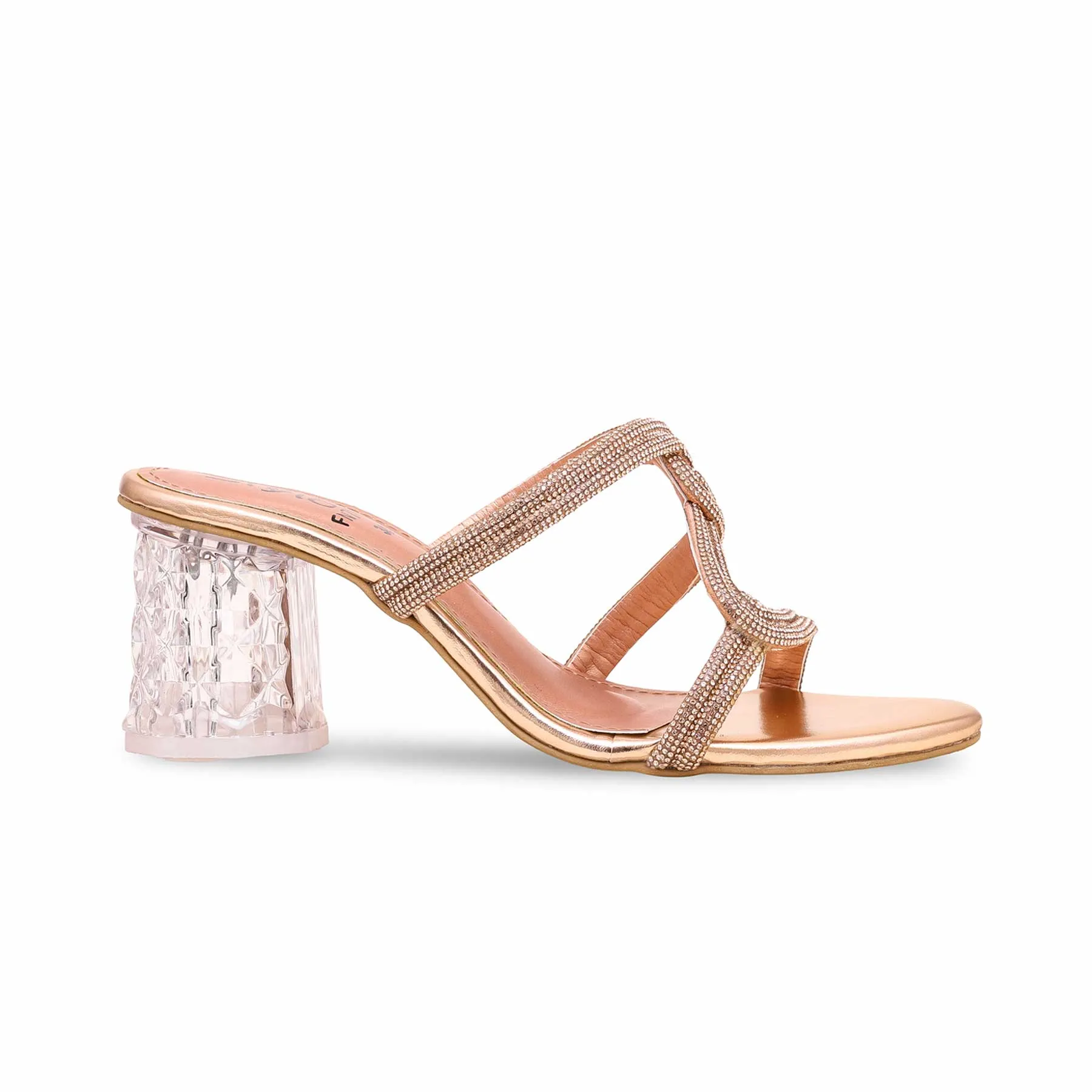 Peach Fancy Slipper FN7867 Sophisticated Pumps