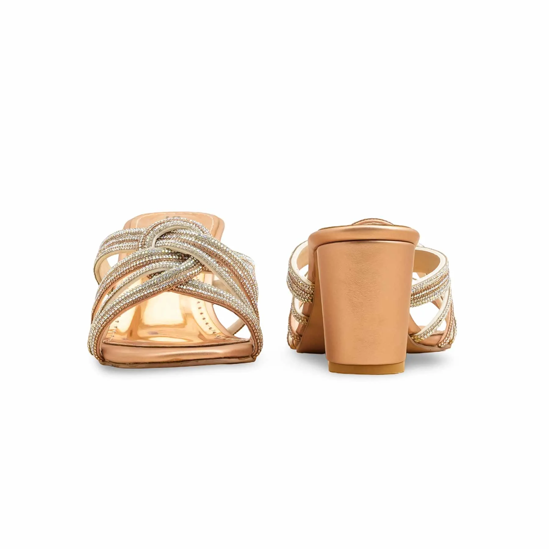 Peach Fancy Slipper FN7992 Box Fresh Italian Glow