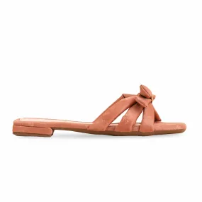 Peach Formal Slipper For Women FR8319 linen fresh Minimalist Comfort