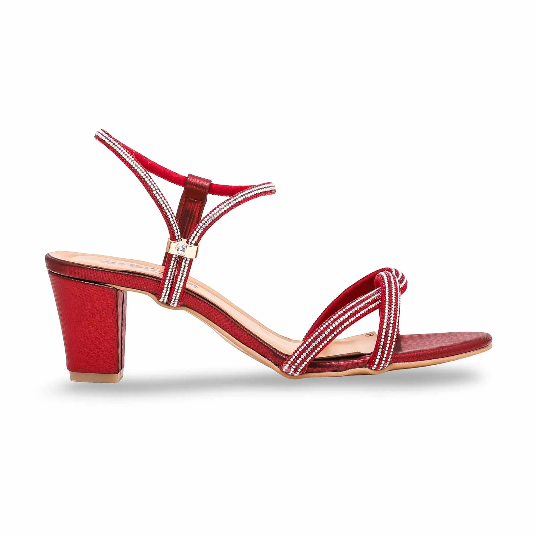 Designer Quality Maroon Fancy Sandal FN5905