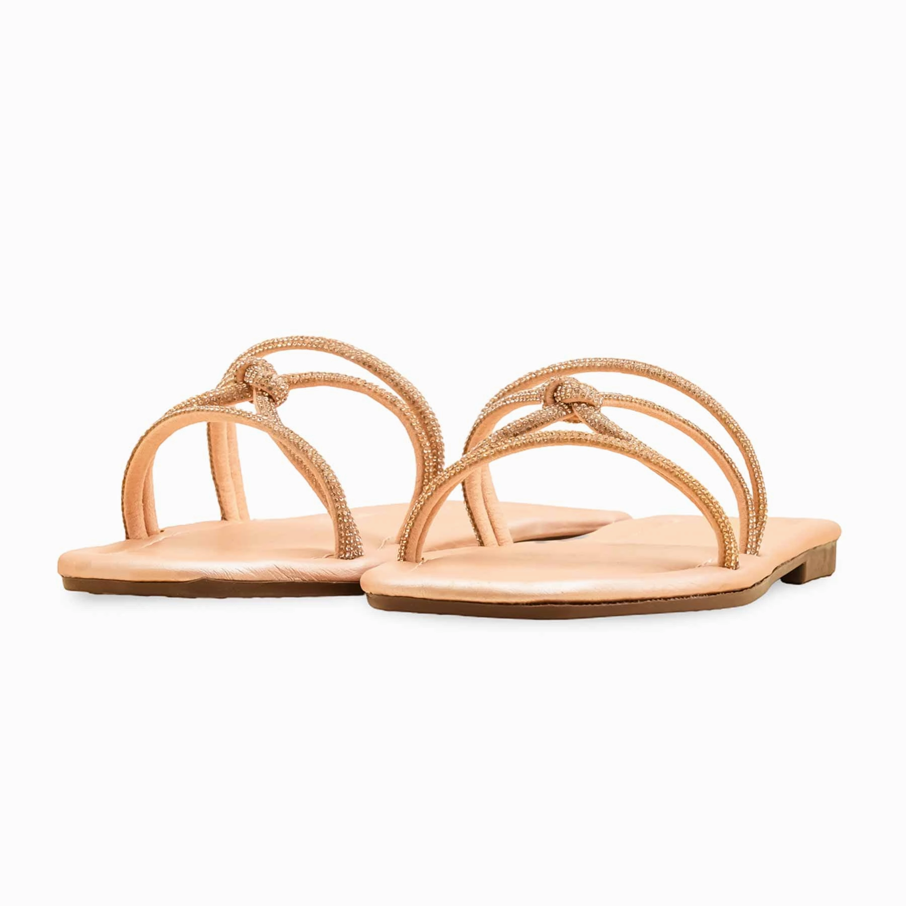 Friend Glow Peach Casual Slipper For Ladies CL2087