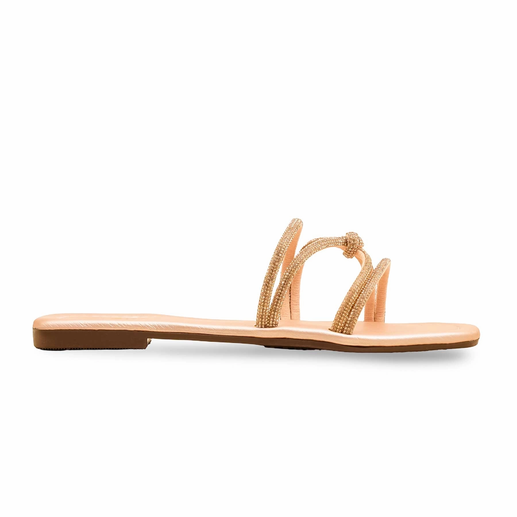 Peach Casual Slipper For Ladies CL2087 All-Day Comfortable Shoes