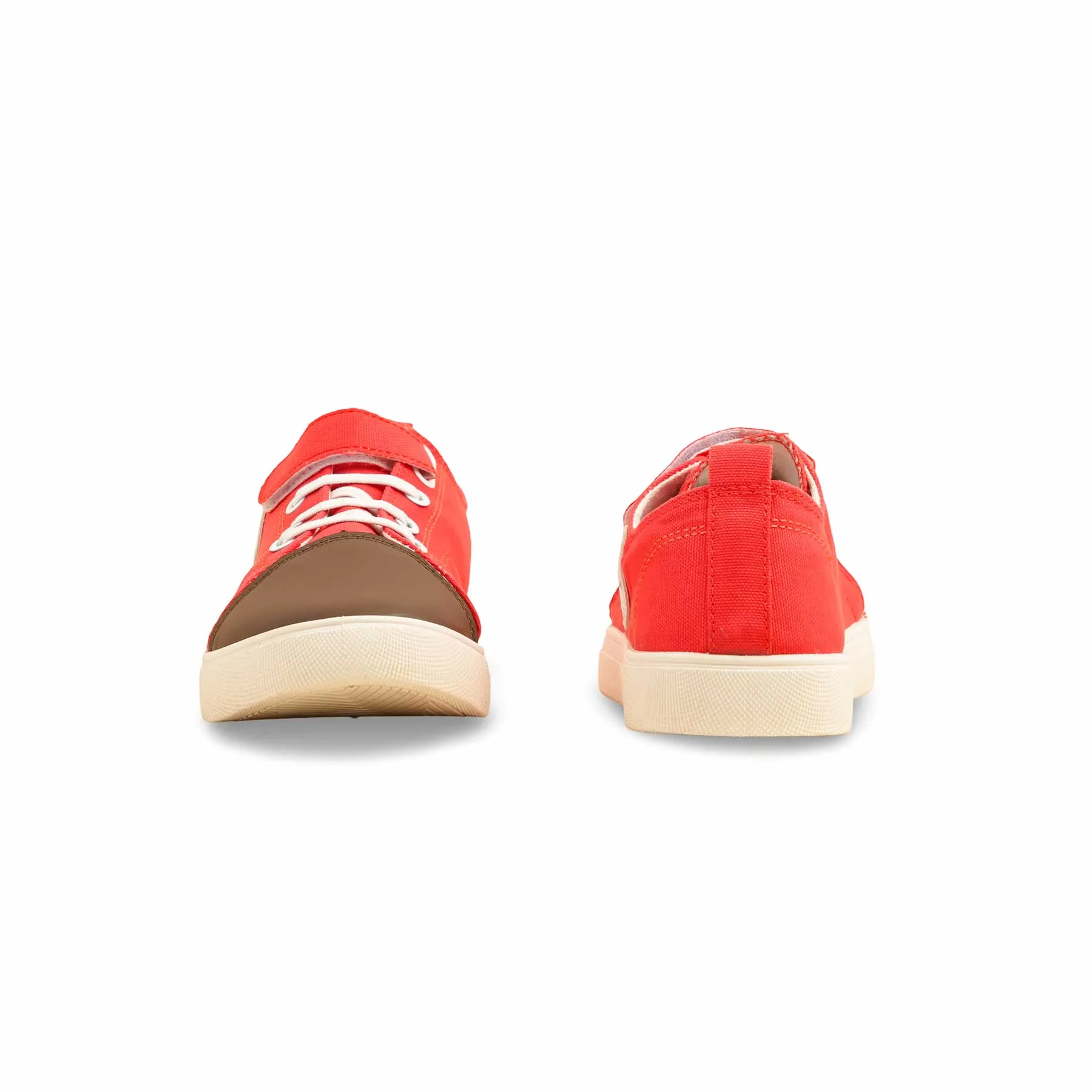 All Around Light Reflective Red Casual Sneaker For Women AT7401