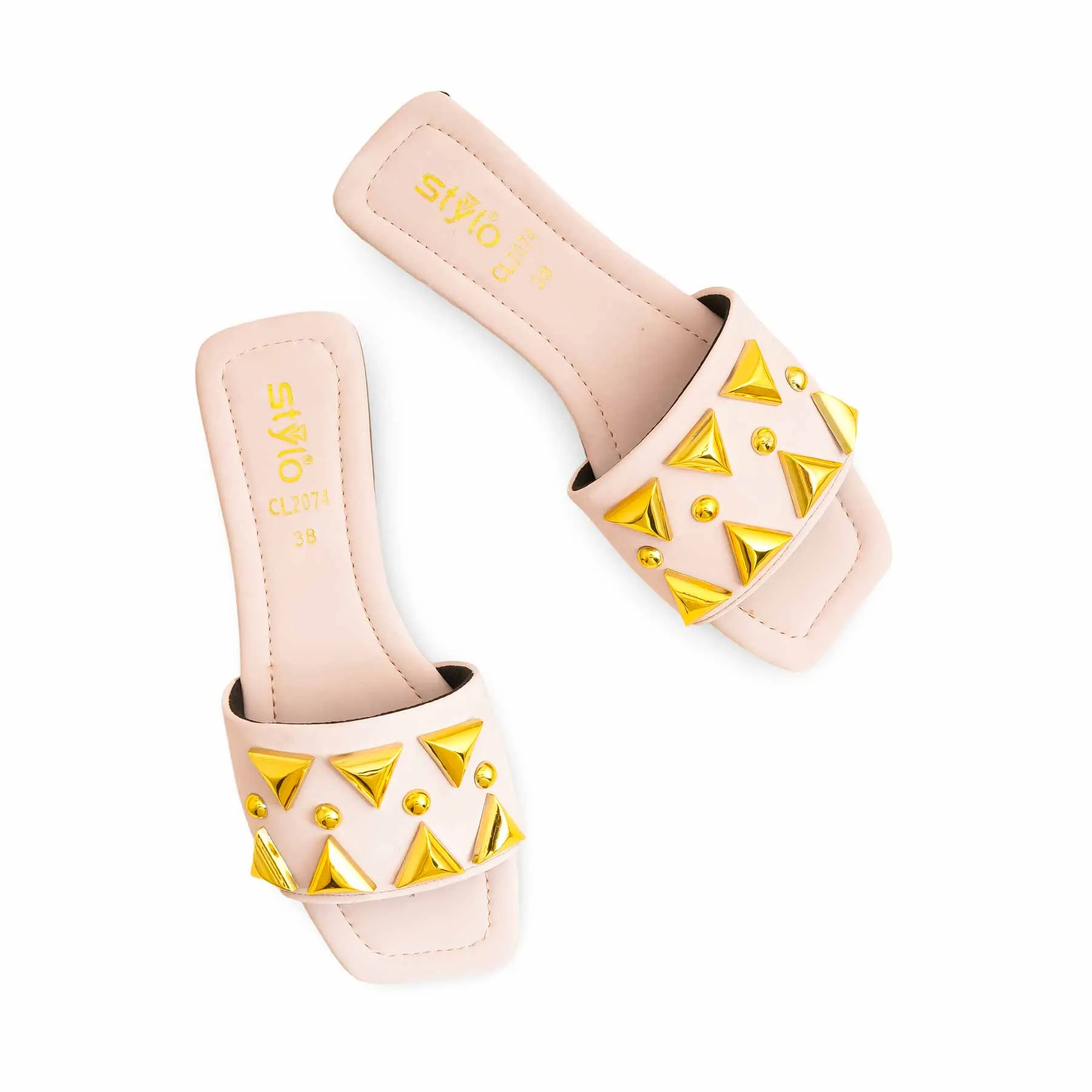 Pink Casual Slipper CL2074 Anti Odor Stone Path