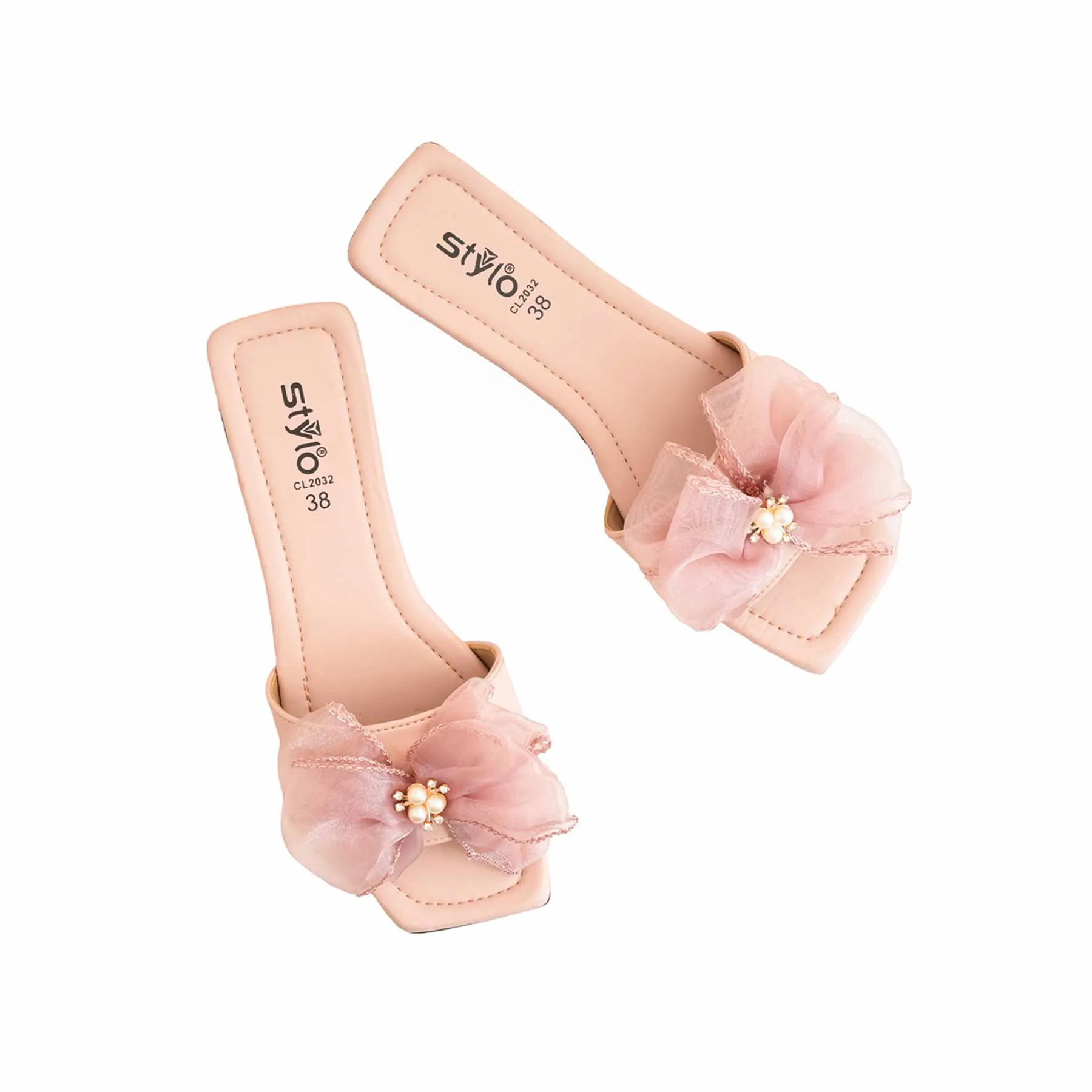Pink Casual Slipper For Ladies CL2032 Elegant Step