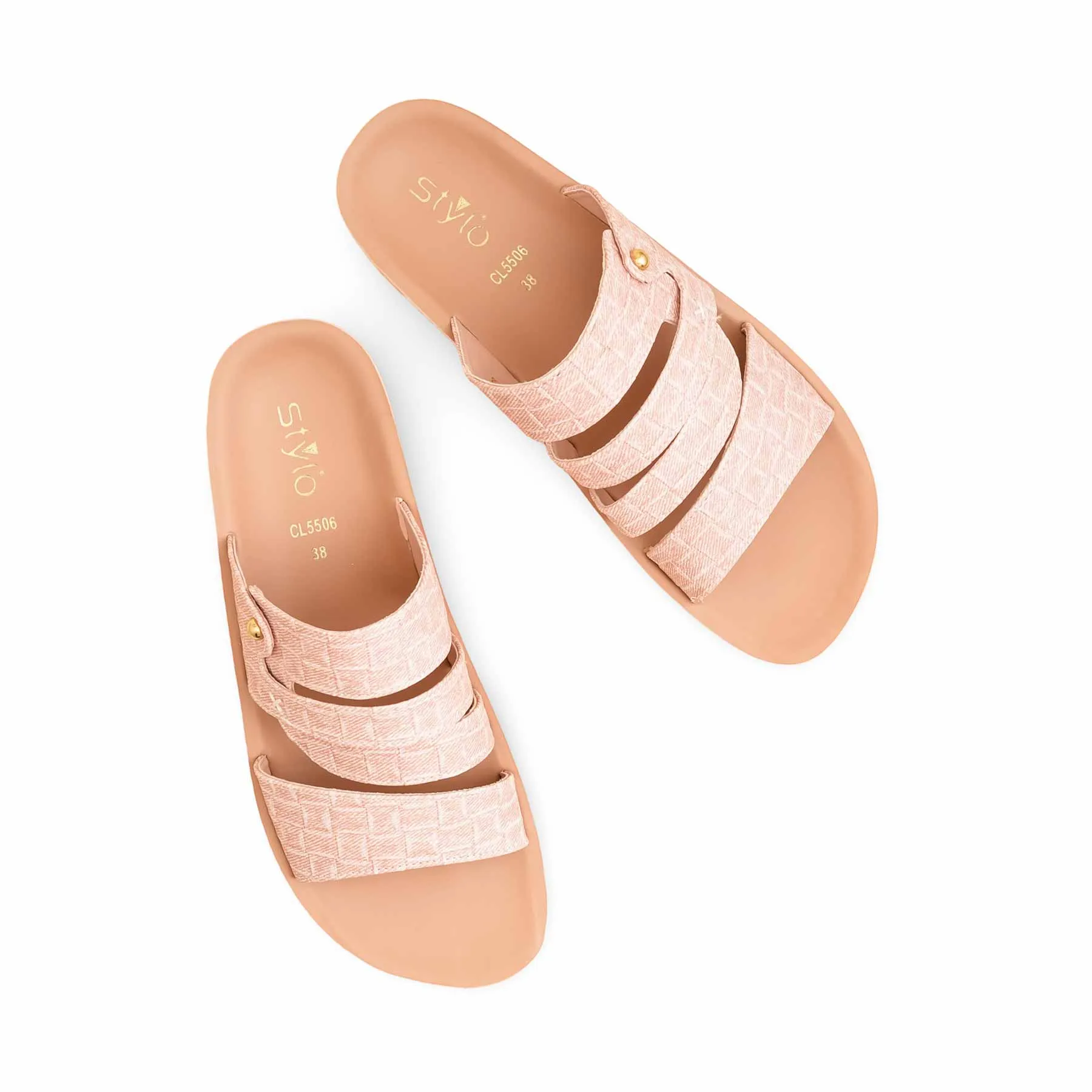 Sale Glow Relaxing Footwear Style Pink Casual Softy CL5506