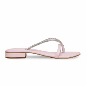 Minimalist Comfort Pink Fancy Chappal FN0768