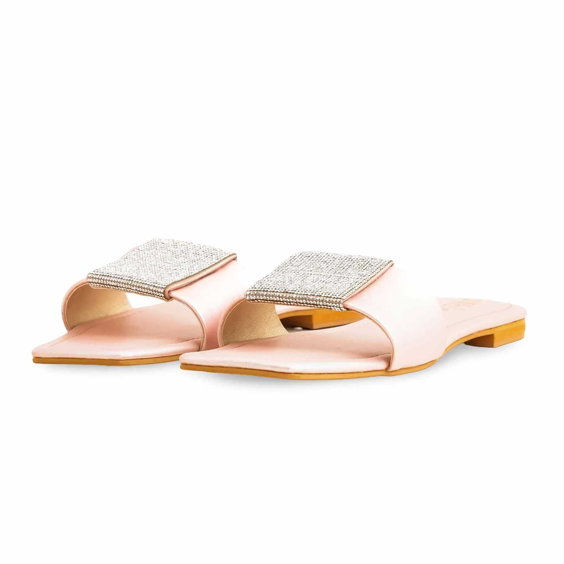 Library Glow Port Step Pink Fancy Slipper For Women FN0796