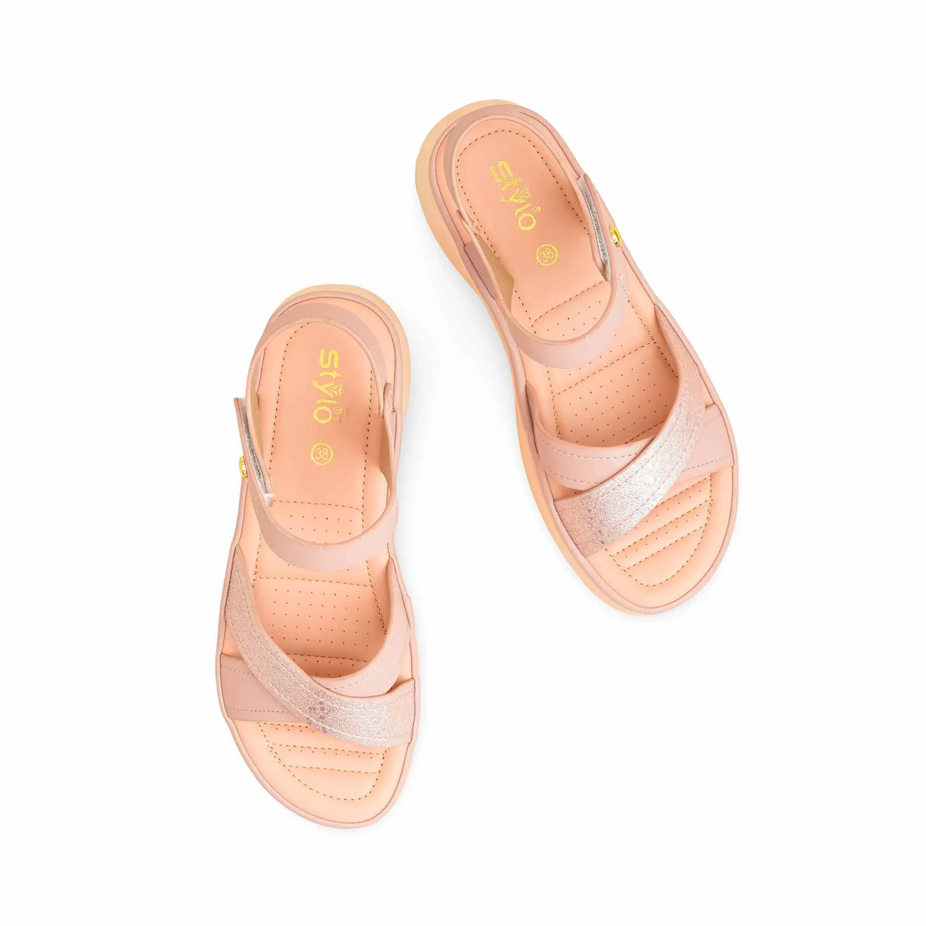 Pink Formal Sandal For Ladies PU0587 Anti Slip Sophisticated Sandals