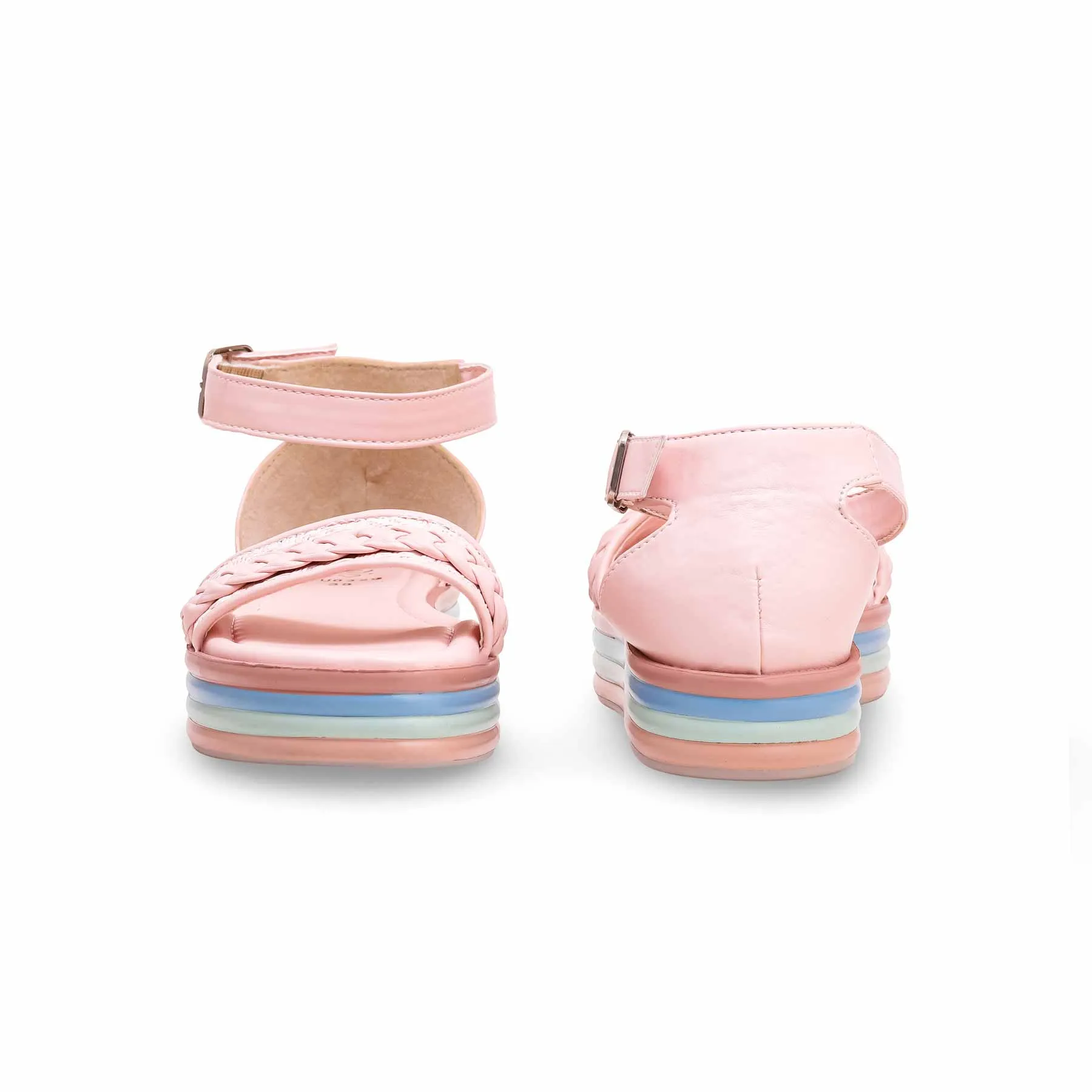 Fashionable Booties Pink Formal Sandal PU0329