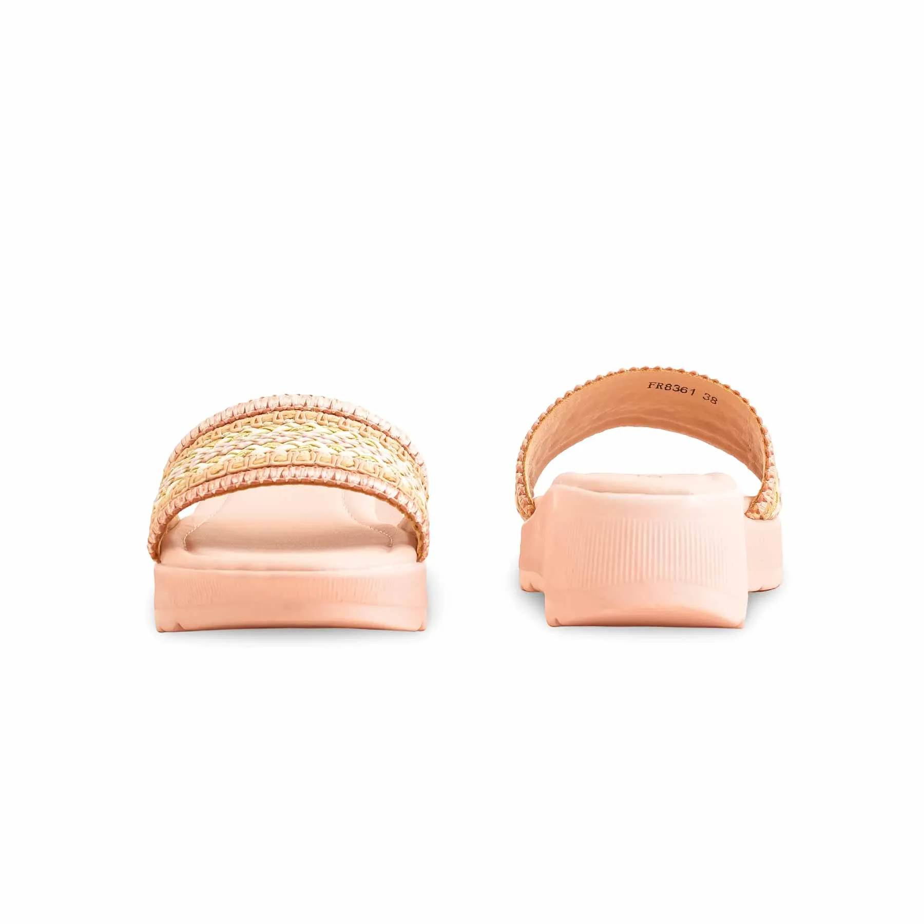 Pink Formal Slipper For Ladies FR8361 Island Step Trail Mood