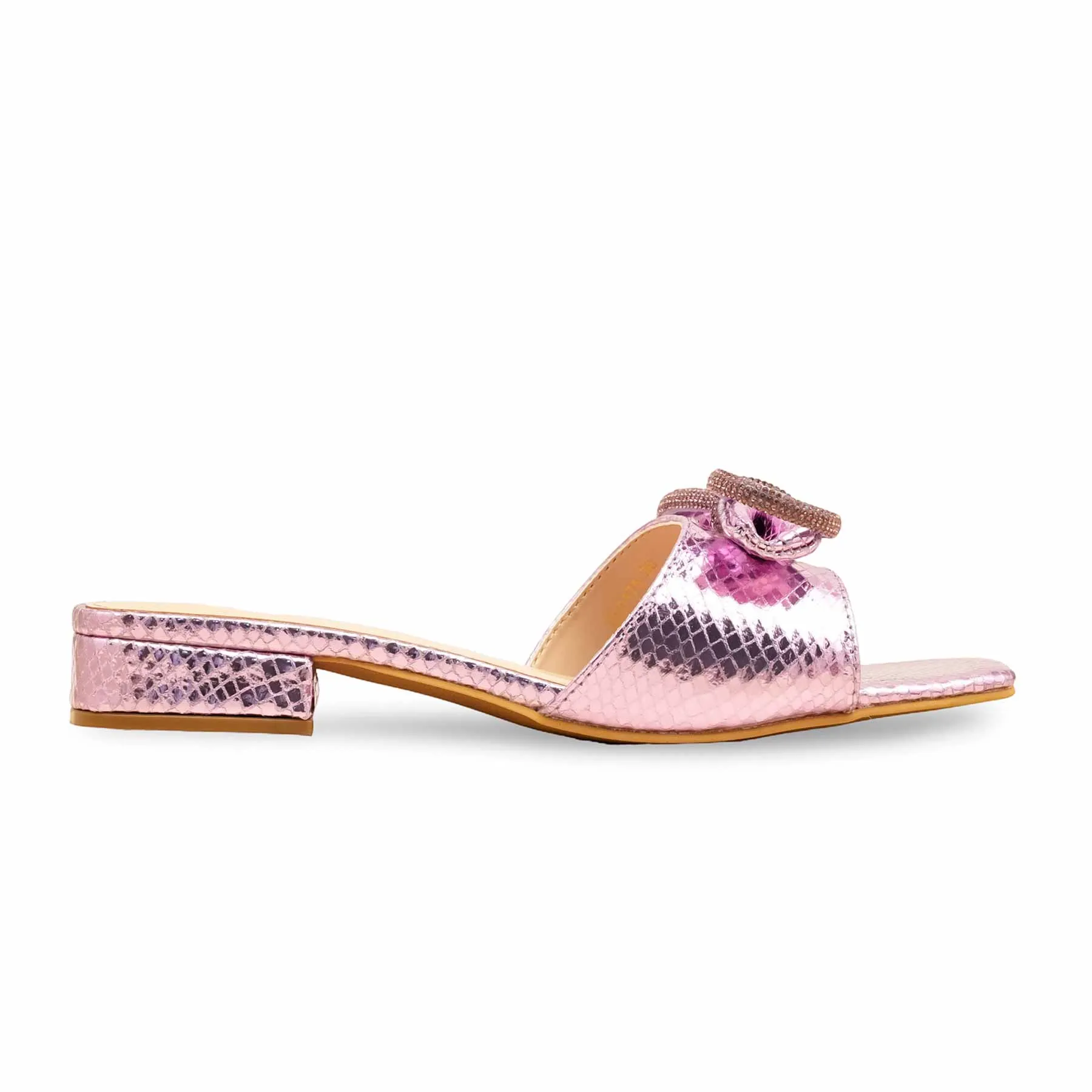 Art Craft Pink Formal Slipper For Women FRS006