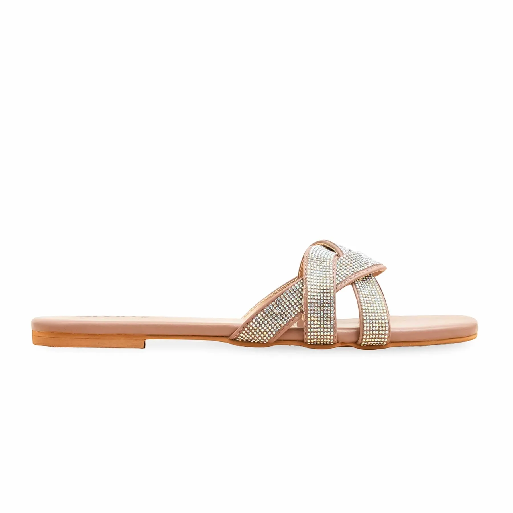 Pink Formal Slipper FR8399 Elegant Slip-ons Casual Wear