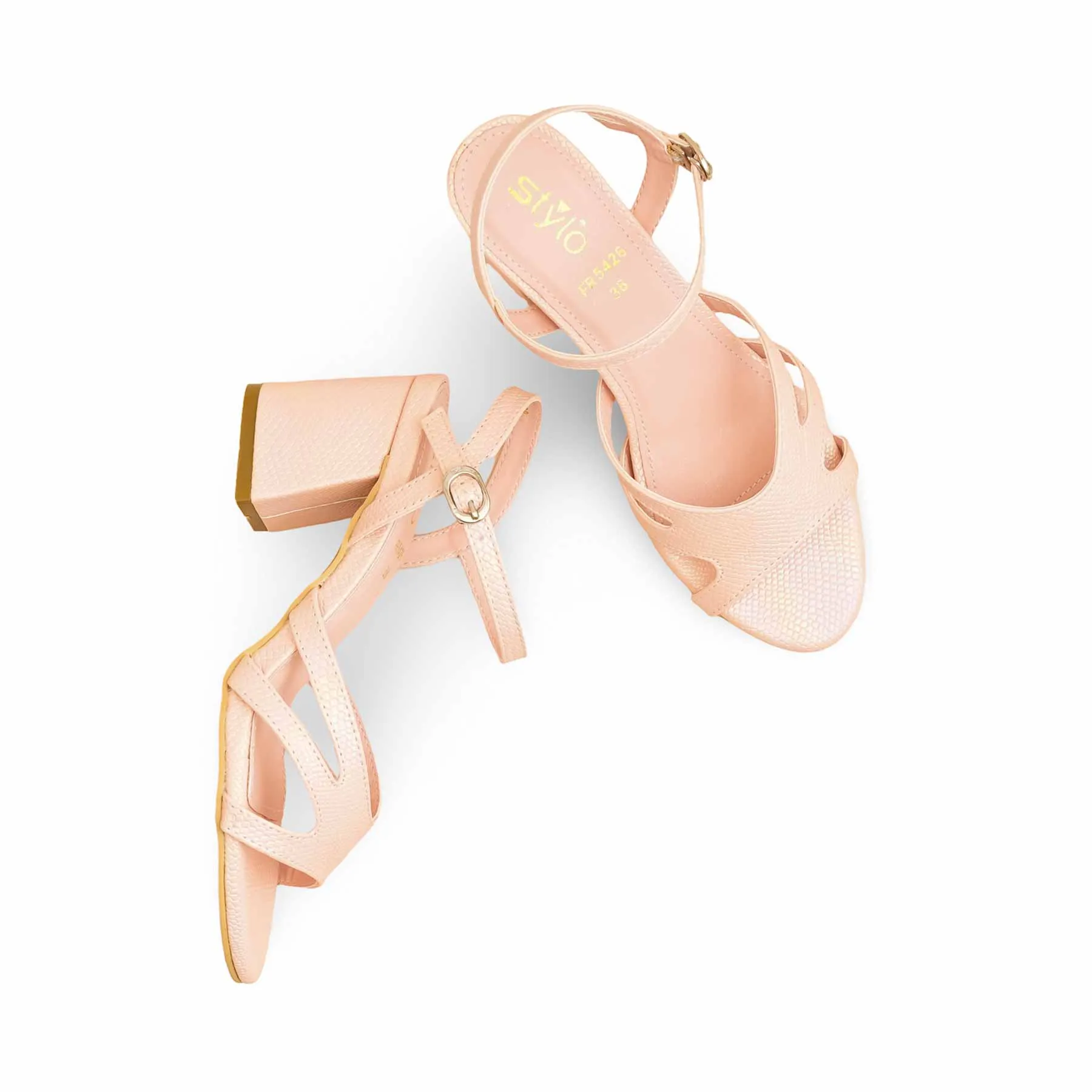 Pink Formal Women Sandal FR5426 Wedding Footwear
