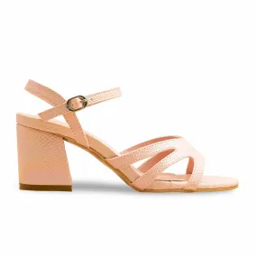 Pink Formal Women Sandal FR5426 Brunch Time